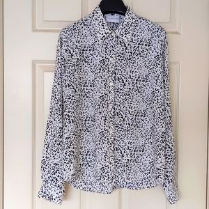 NWOT Liz Claiborne Woman Animal Print shirt.